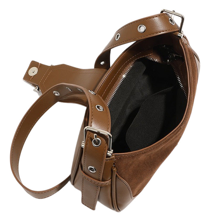 VILZSTUDIOS Stylish mini handbag with grunge details