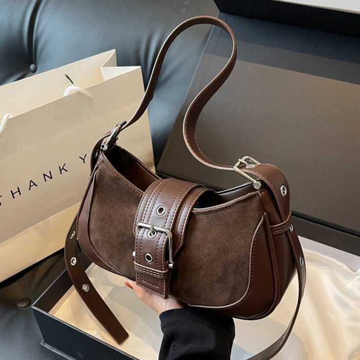 VILZSTUDIOS Stylish mini handbag with grunge details