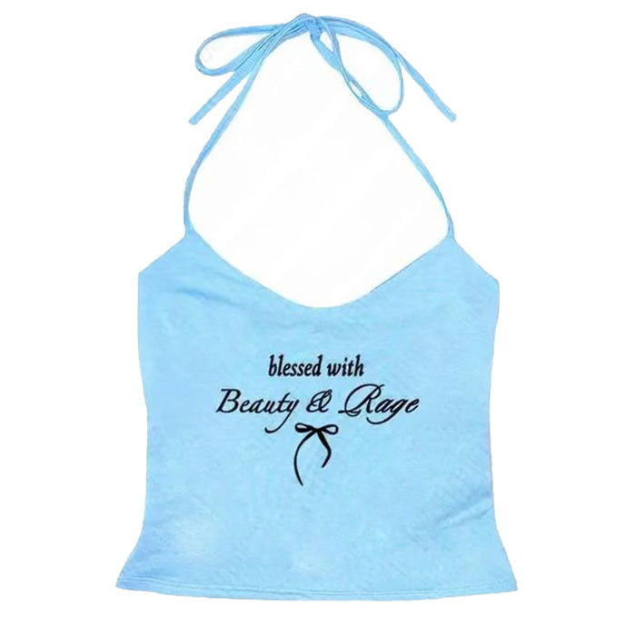 VILZSTUDIOS Trendy halter top for streetwear fashion