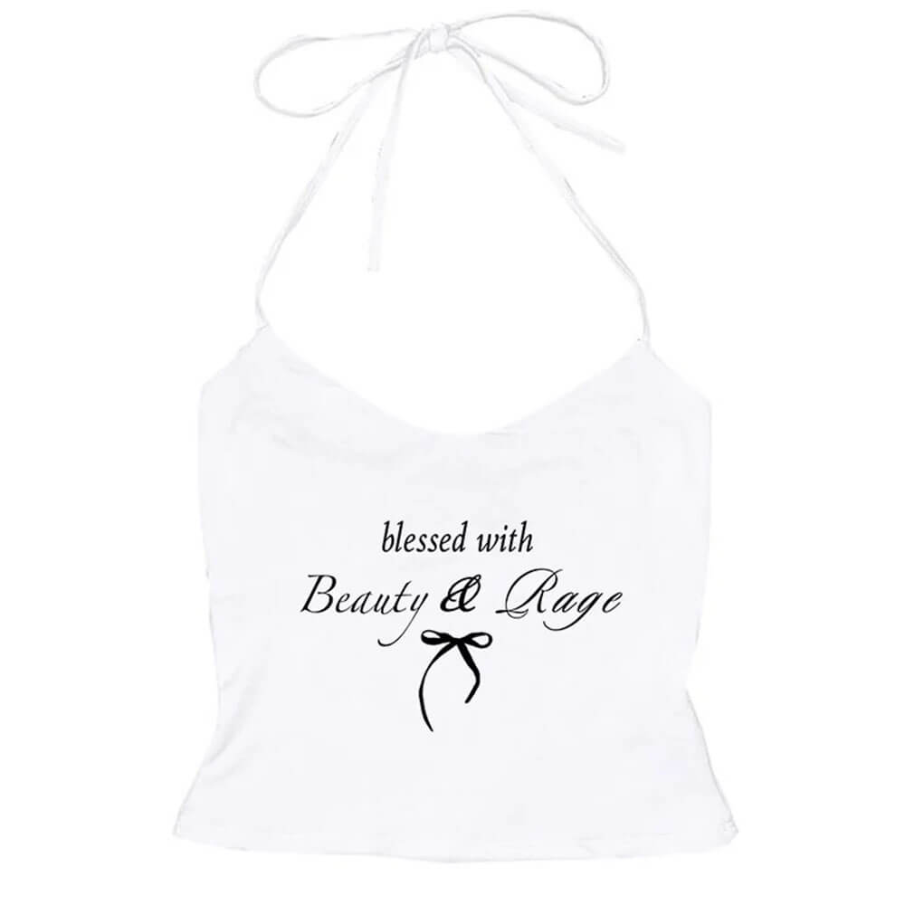 VILZSTUDIOS Trendy halter top for streetwear fashion