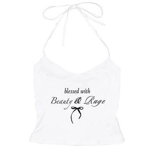 VILZSTUDIOS Trendy halter top for streetwear fashion