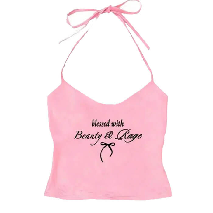 VILZSTUDIOS Trendy halter top for streetwear fashion
