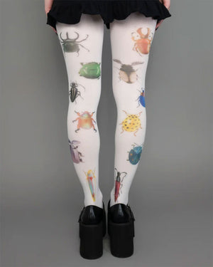 VILZSTUDIOS Fashionable tights with unique insect pattern