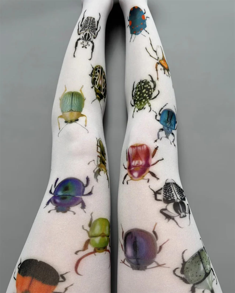 VILZSTUDIOS Fashionable tights with unique insect pattern