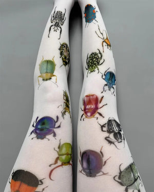 VILZSTUDIOS Fashionable tights with unique insect pattern