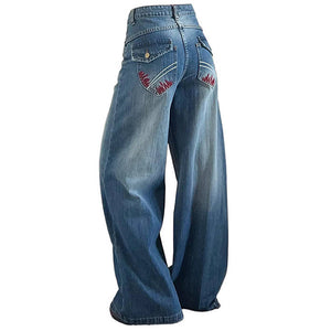 VILZSTUDIOS Baggy distressed jeans from VILZSTUDIOS