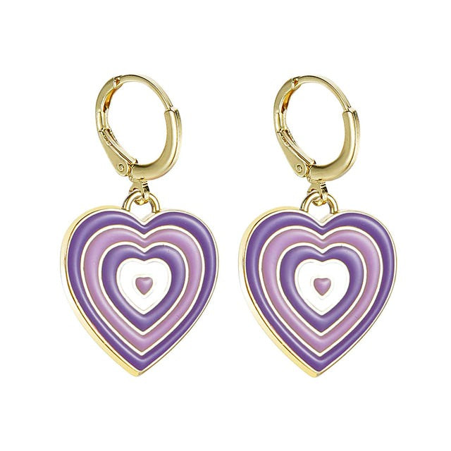 VILZSTUDIOS Heart earrings for a trendy accessory look