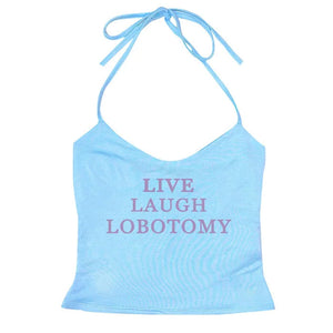 VILZSTUDIOS Trendy Y2K inspired halter top for fashion enthusiasts