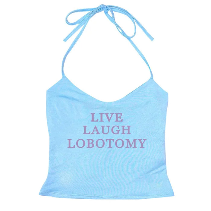 VILZSTUDIOS Trendy Y2K inspired halter top for fashion enthusiasts