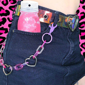 VILZSTUDIOS Pastel chain accessory for streetwear fashion