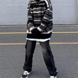 VILZSTUDIOS Striped knit sweater from VILZSTUDIOS