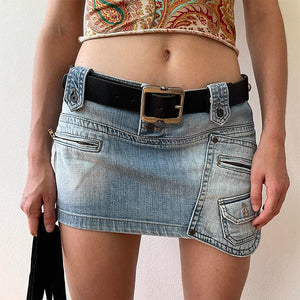 VILZSTUDIOS Y2K inspired stylish mini skirt