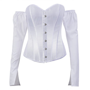 VILZSTUDIOS Y2K long sleeve corset top by VILZSTUDIOS