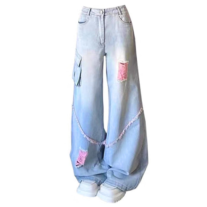 VILZSTUDIOS Loose fit denim jeans from VILZSTUDIOS