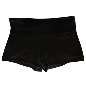 VILZSTUDIOS Y2K micro shorts with bold graphic design
