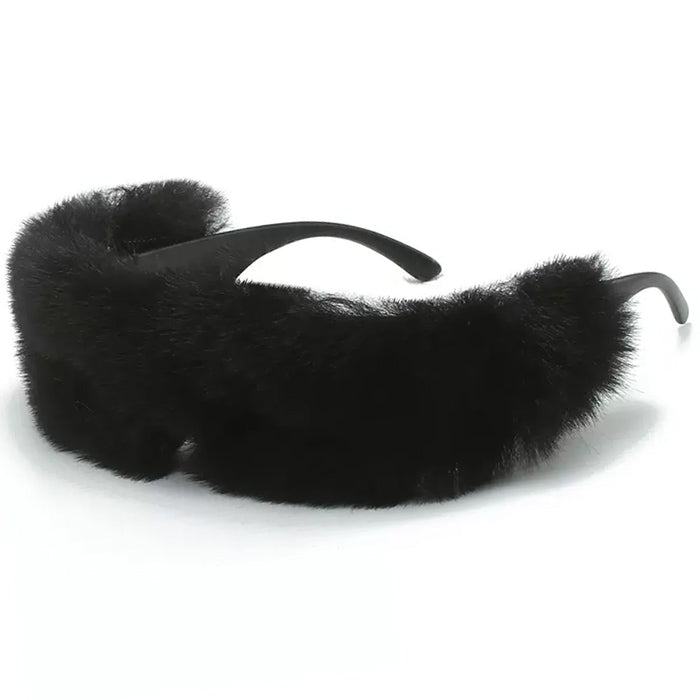 VILZSTUDIOS Stylish plush sunglasses for fashion enthusiasts