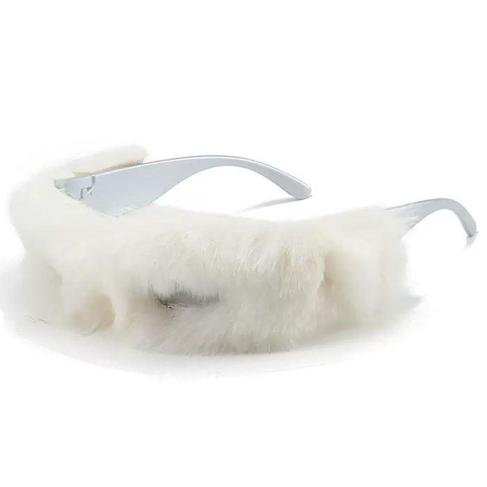 VILZSTUDIOS Stylish plush sunglasses for fashion enthusiasts