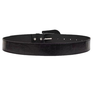 VILZSTUDIOS Stylish rhinestone butterfly vegan leather belt
