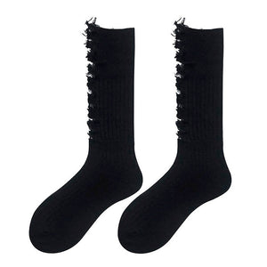 VILZSTUDIOS Fashionable socks for a grunge look