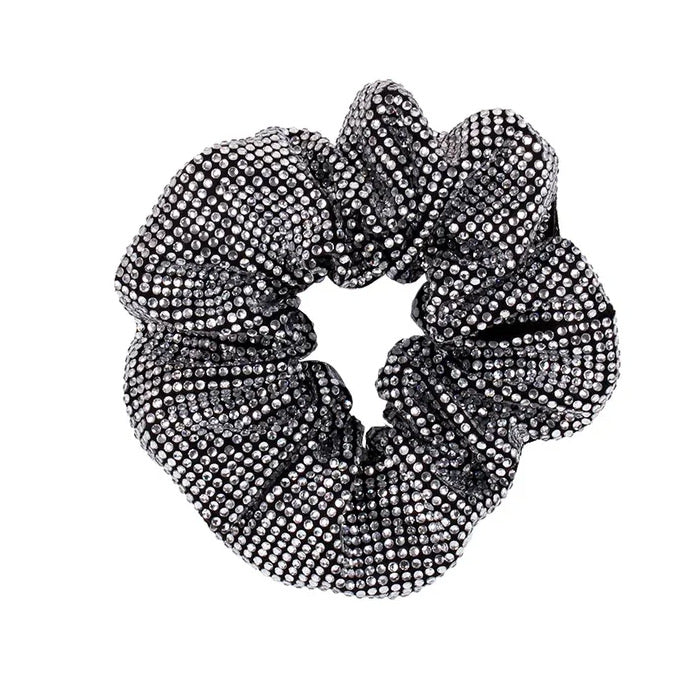VILZSTUDIOS Stylish Y2K rhinestone scrunchie for hair