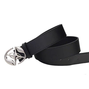 VILZSTUDIOS Stylish black belt with star buckle