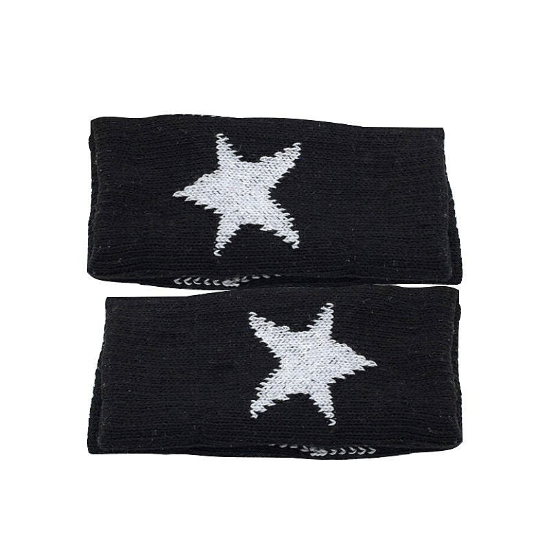 VILZSTUDIOS Fingerless gloves with star design