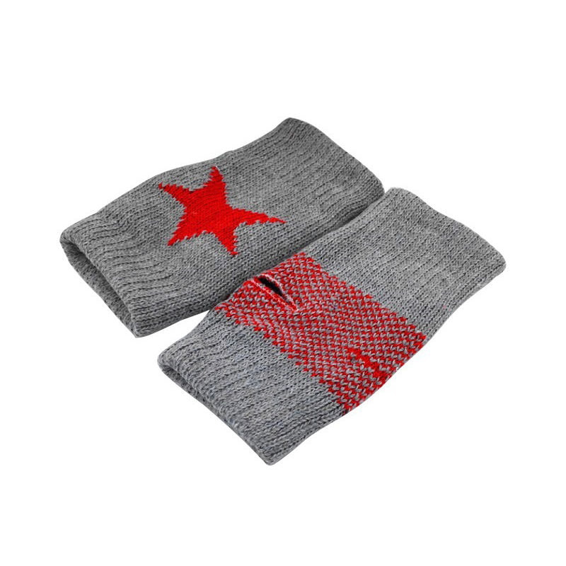 VILZSTUDIOS Fingerless gloves with star design