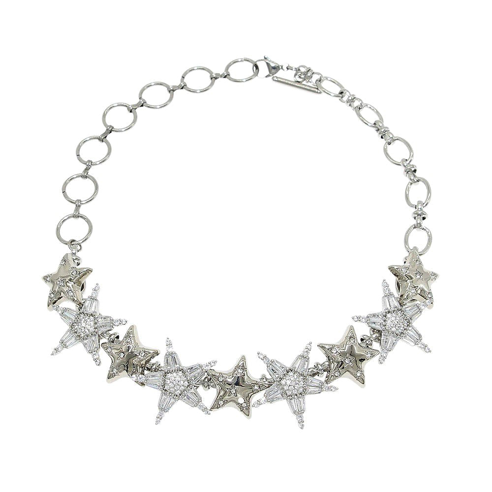 VILZSTUDIOS Stylish star charm choker accessory