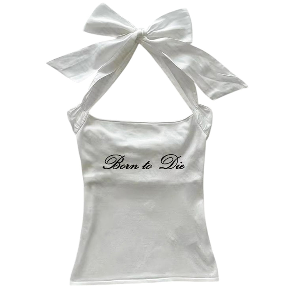 VILZSTUDIOS Trendy Y2K crop top with bold graphic design