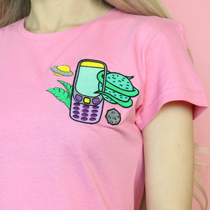 VILZSTUDIOS Stylish Y2K vibe graphic tee for casual wear