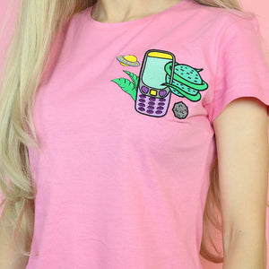 VILZSTUDIOS Stylish Y2K vibe graphic tee for casual wear