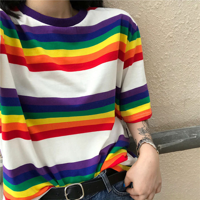 VILZSTUDIOS Colorful graphic tee from VILZSTUDIOS