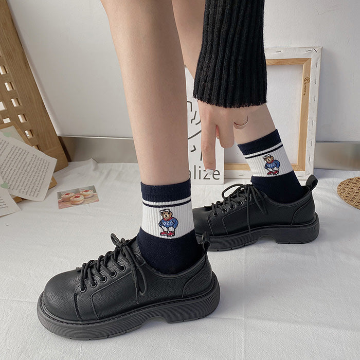 VILZSTUDIOS Stylish lace-up oxfords in vegan leather