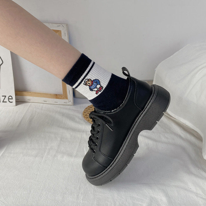 VILZSTUDIOS Stylish lace-up oxfords in vegan leather
