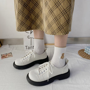 VILZSTUDIOS Stylish lace-up oxfords in vegan leather