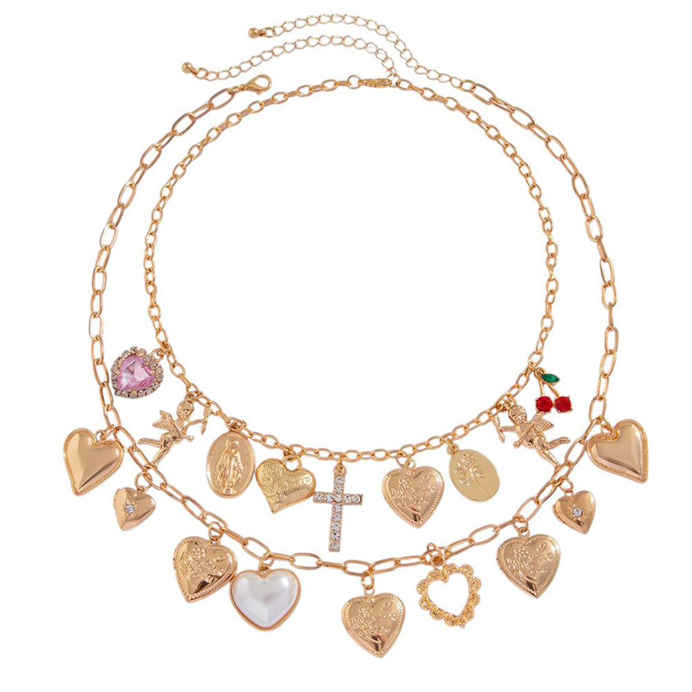 VILZSTUDIOS Layered pendant necklace for stylish accessories