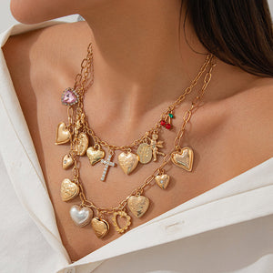 VILZSTUDIOS Layered pendant necklace for stylish accessories